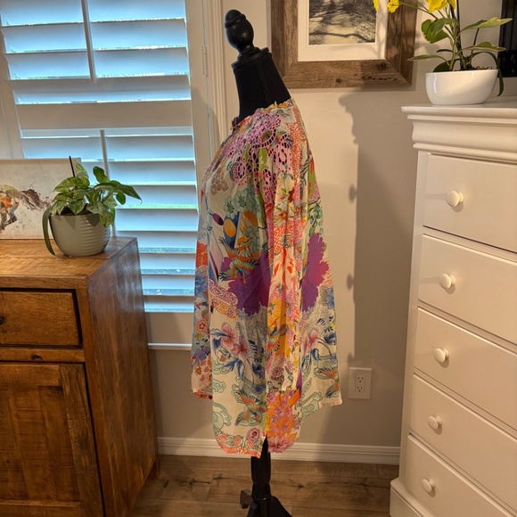 Johnny Was NEEKA TUNIC, XXL - Picture 4 of 10